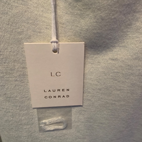 Lauren Conrad cold shoulder ruffle back sweater. Net . Retail 44 - Picture 3 of 8